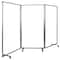 Flash Furniture Transparent Mobile Partition, 72"H x 36"L BR-PTT001-3-AC-90183-GG - alternate 7